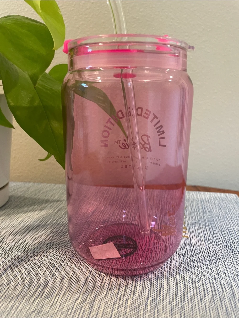 Barbie x Dragon Glassware Limited Edition Pink Tumbler | 16 oz